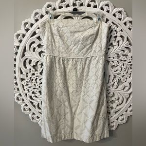 J.Crew Strapless Cream Dress